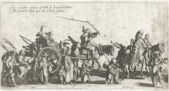 JACQUES CALLOT Collection of approximately 30 etchings.